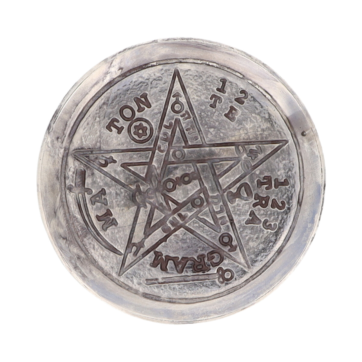 PENTAGRAMA PLATO 12CM X3 UNIDADES - Pentagrama Plato 12cm X3 Unidades 