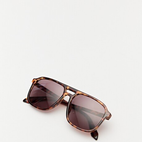 LENTES AVIATOR Marron