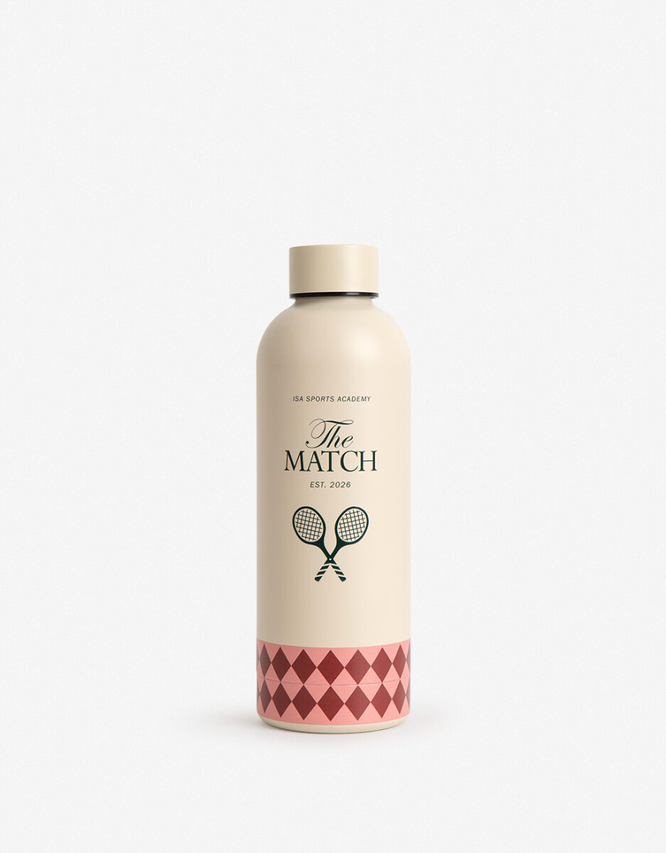 Botella Metálica Estampada 