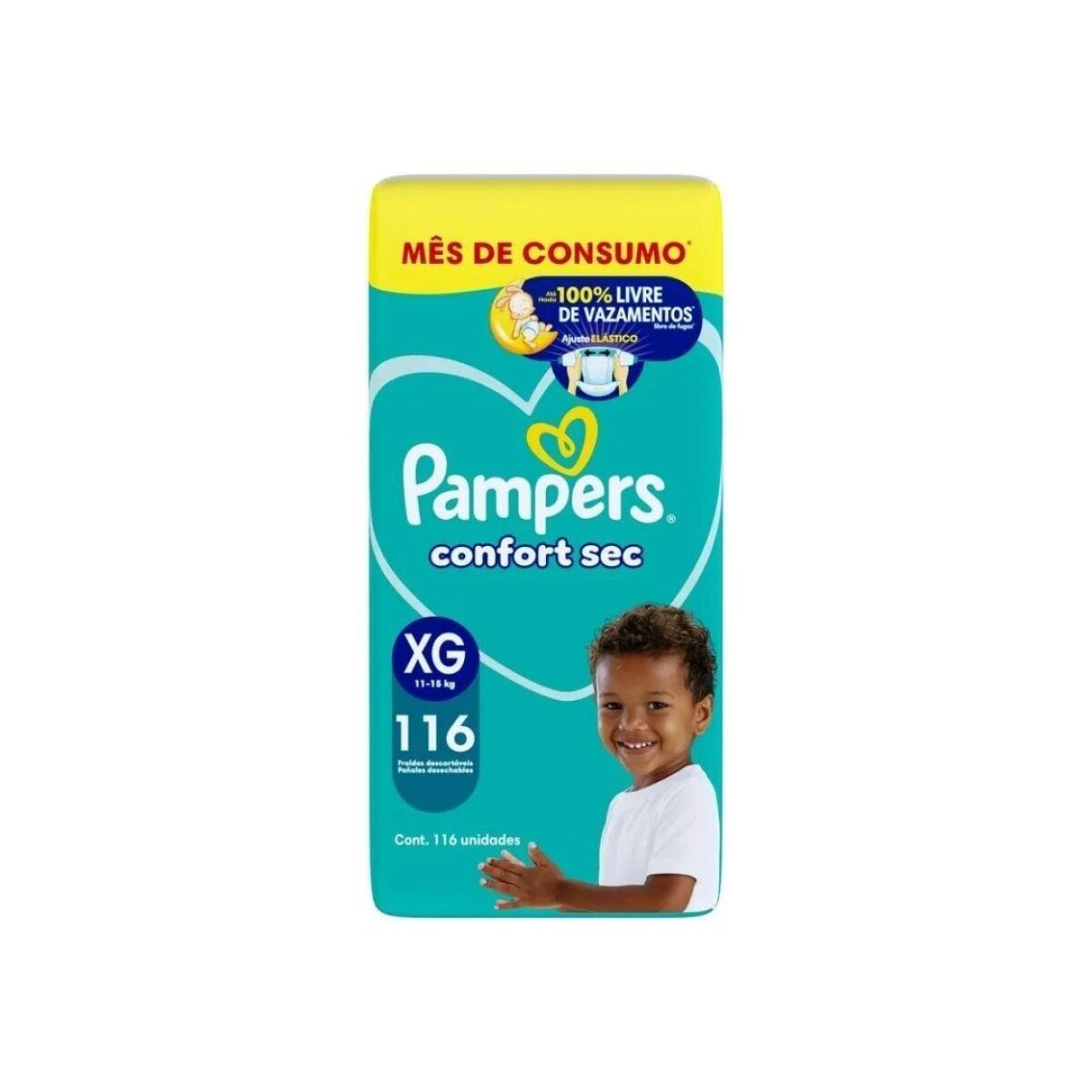 PAMPERS CONFORT SEC XG 116 
