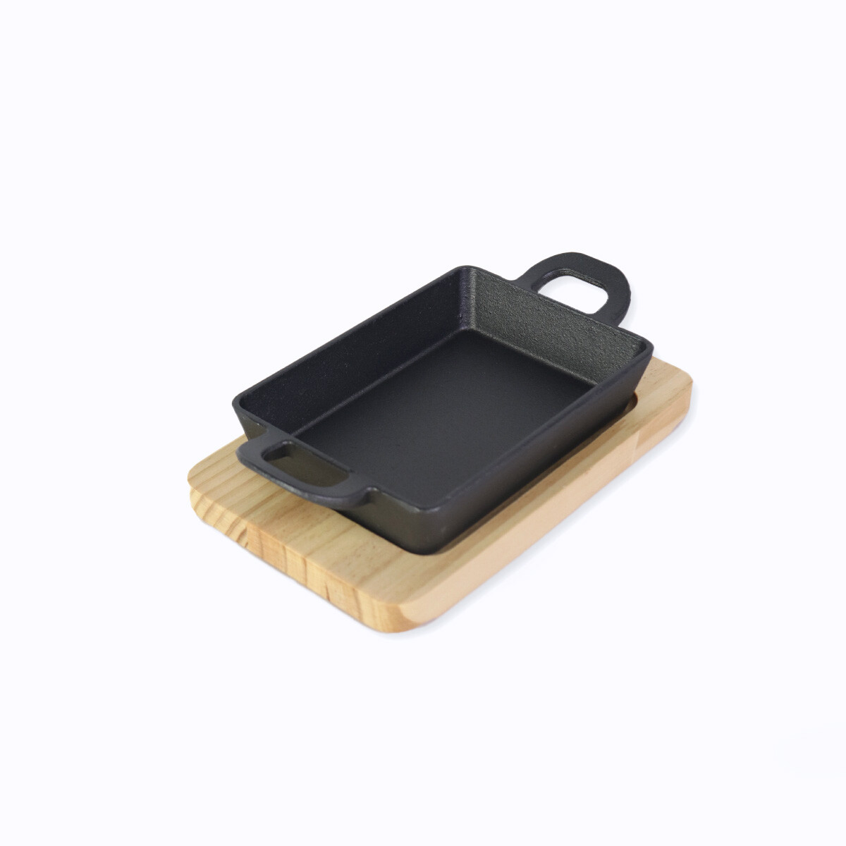 BANDEJA C/BASE MADERA 2PZAS 