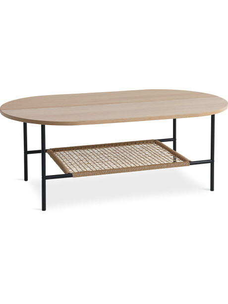 Mesa centro HINNERUP 75x120 roble claro Mesa centro HINNERUP 75x120 roble claro