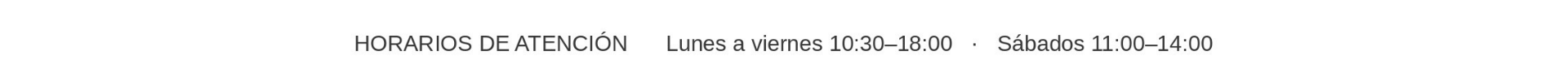 Horarios Local