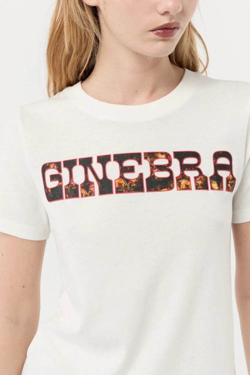 REMERA BUCK Off White