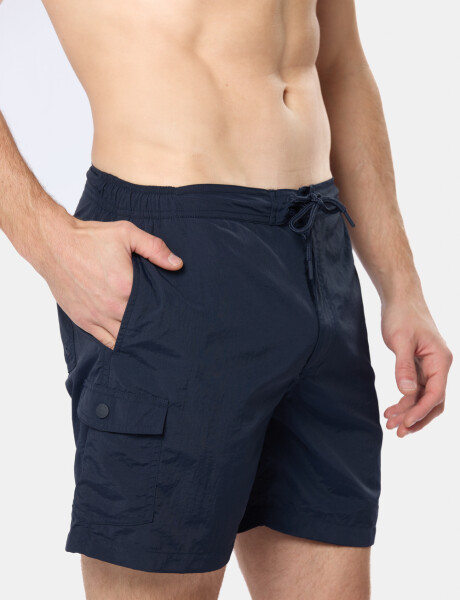 SHORT DE BAÑO CARGO Azul