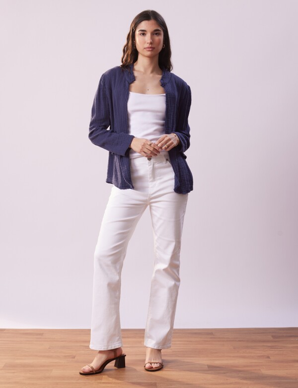 Chaqueta Algodon AZUL