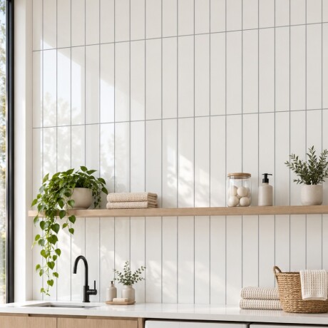 Placas Revestimiento SPC para Pared White Brick Placas Revestimiento SPC para Pared White Brick