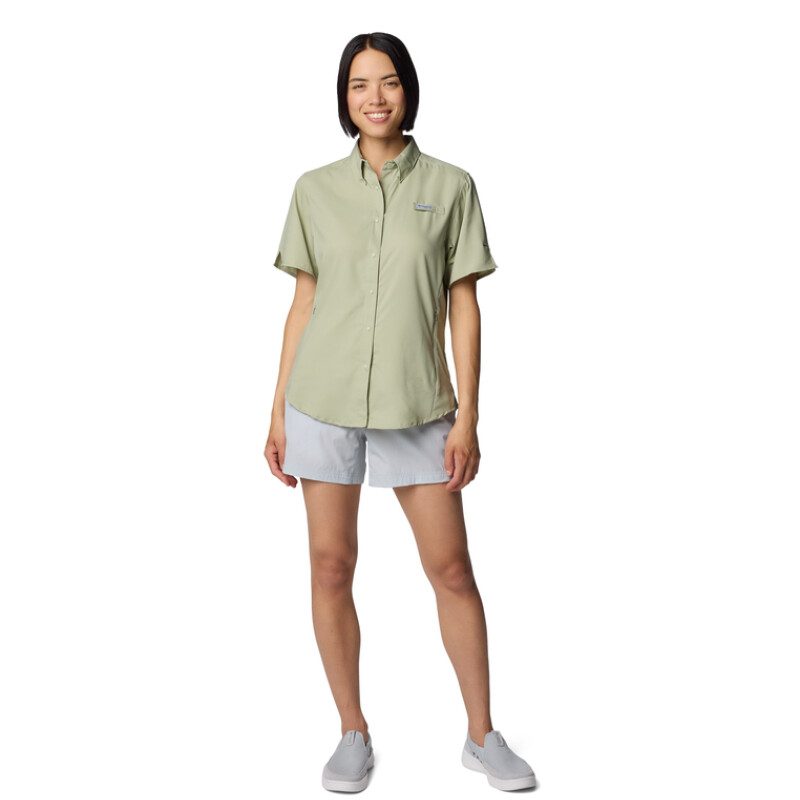 Camisa Tamiami II SS Mujer Smokey Sage