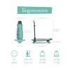 Monopatin y patineta Skatie Skootie 2 en 1 Menta Chillafish Monopatin y patineta Skatie Skootie 2 en 1 Menta Chillafish