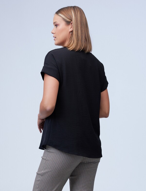 Blusa Solid NEGRO