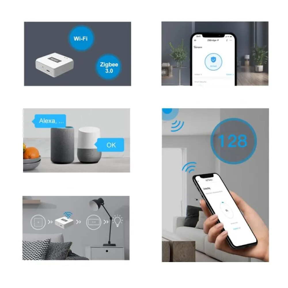 Módulo puente/bridge Zigbee SONOFF ELE07784
