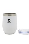 Mate y tapa de Acero - Discovery Blanco