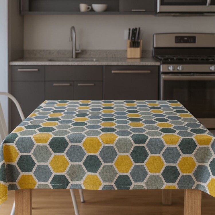 MANTEL RECTANGULAR DE ALGODON 220X140CM MANTEL RECTANGULAR DE ALGODON 220X140CM