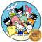Lámina Hello Kitty Amigos Cir.