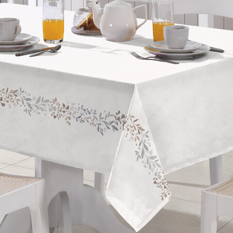 Mantel Rectangular Clean Athenas Dohler 140 x 250 cm BOTANICO