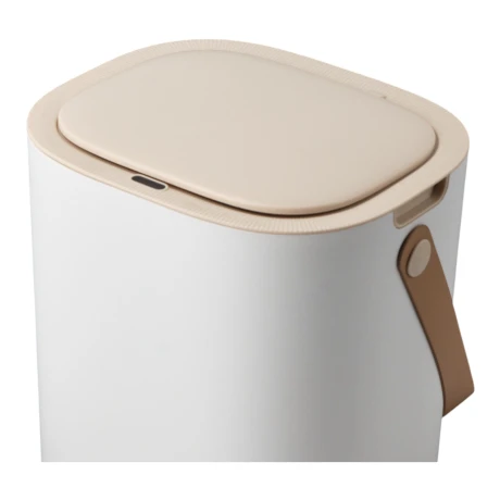 Papelera Automatica Pilas Recargables Usb 16l Beige