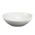 BACHA DE APOYO OVAL 41 X 33 - BLANCA BACHA DE APOYO OVAL 41 X 33 - BLANCA