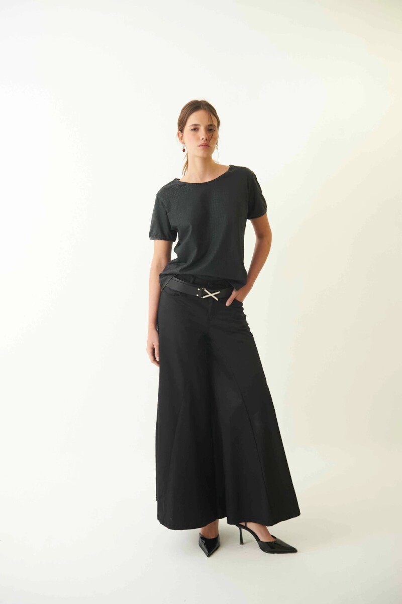 PALAZZO ZAFIRO BRIGHT Negro