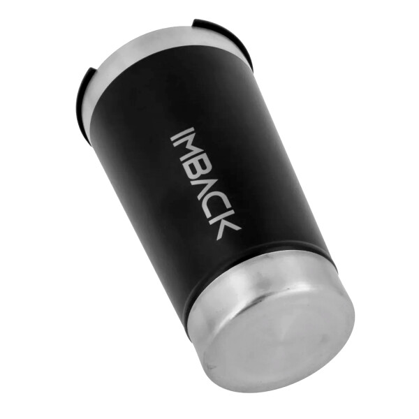 Vaso Termico De 592ml Acero Inoxidable Doble Capa Con Tapa Color Negro Vaso Termico De 592ml Acero Inoxidable Doble Capa Con Tapa Color Negro