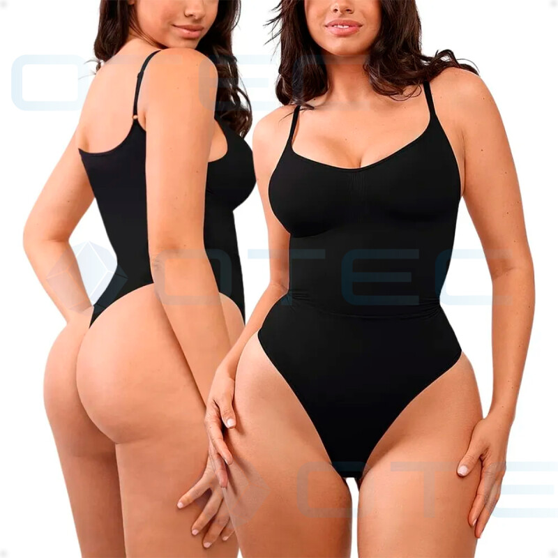 Body Modelador Sin Costura Negro