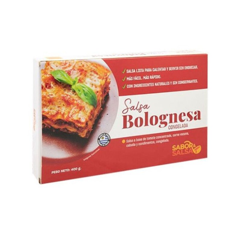 Salsa bolognesa Sabor & Salsa - 400 gr Salsa bolognesa Sabor & Salsa - 400 gr