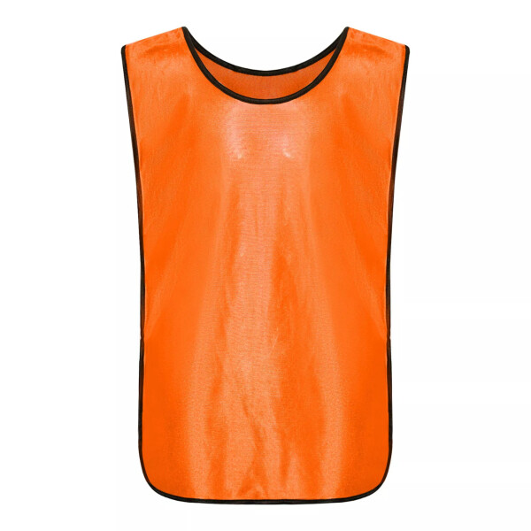 Chaleco Entrenamiento Deportes Futbol Adultos Unisex Fitness Variante Color Naranja