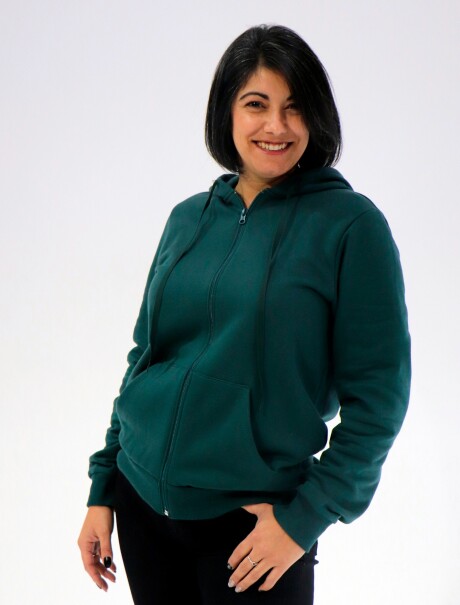 CAMPERA UNISSEX BÁSICA ADULTO VERDE