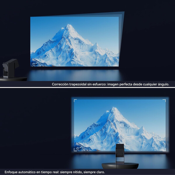 Proyector Wanbo Cube 2 Pro Android 1gb Ram 8gb NEGRO