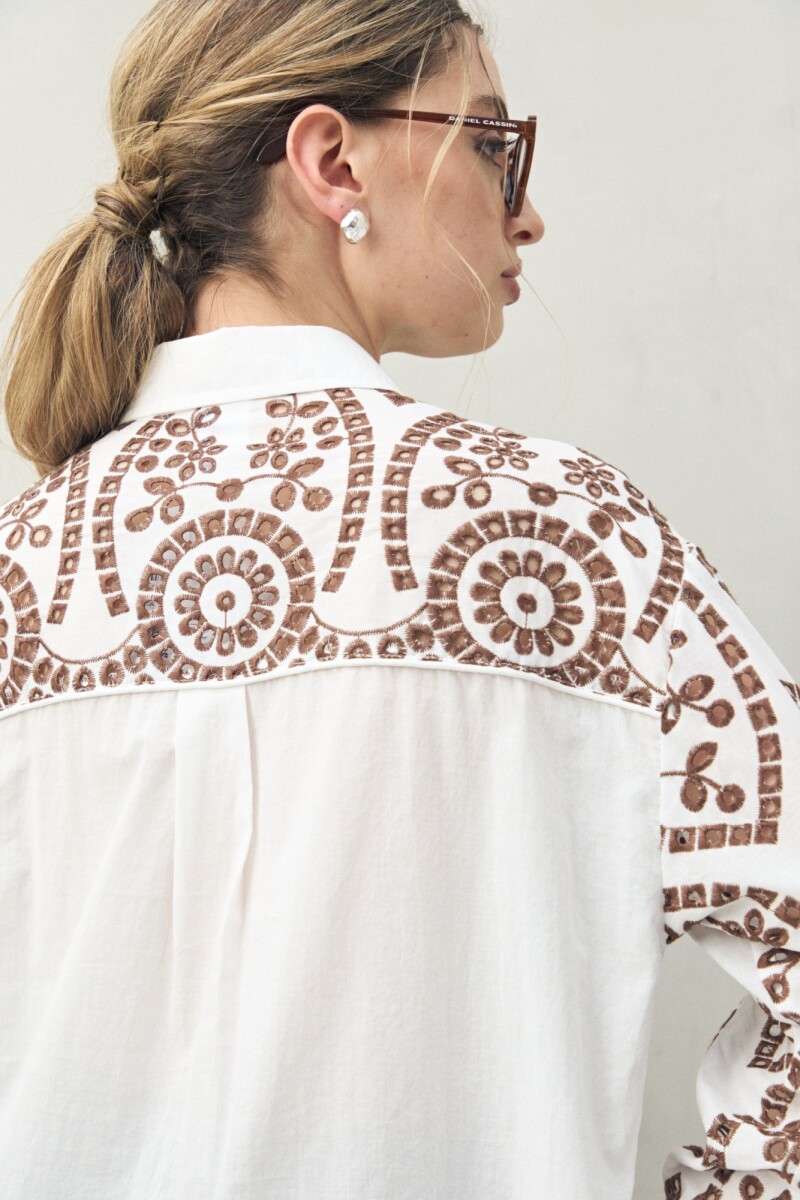 CAMISA LIVO Chocolate