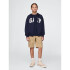 V-FRCH FT BAS HERITAGE LOGO FZ TAPESTRY NAVY