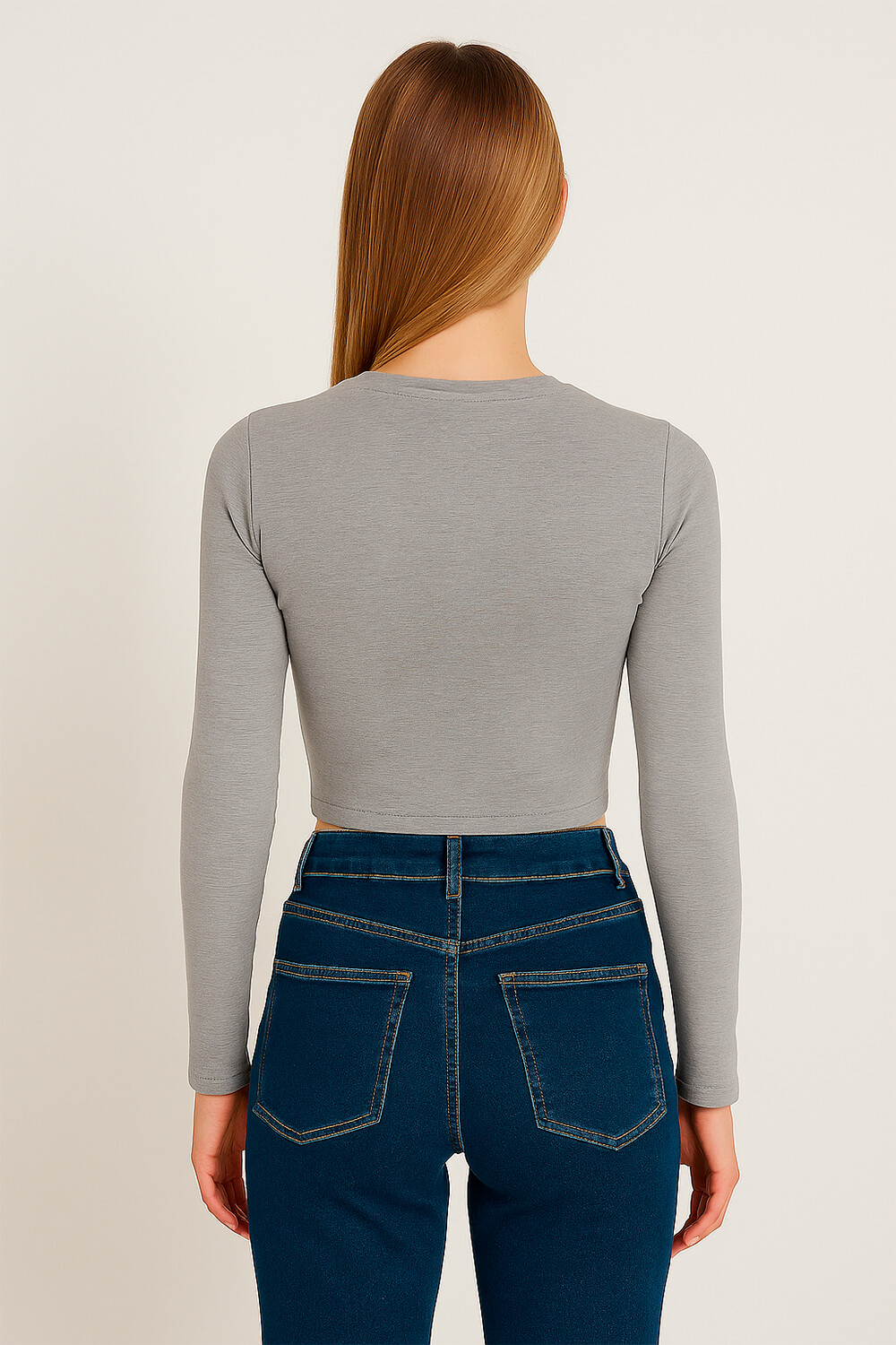 Tops Consilina Gris Melange Medio