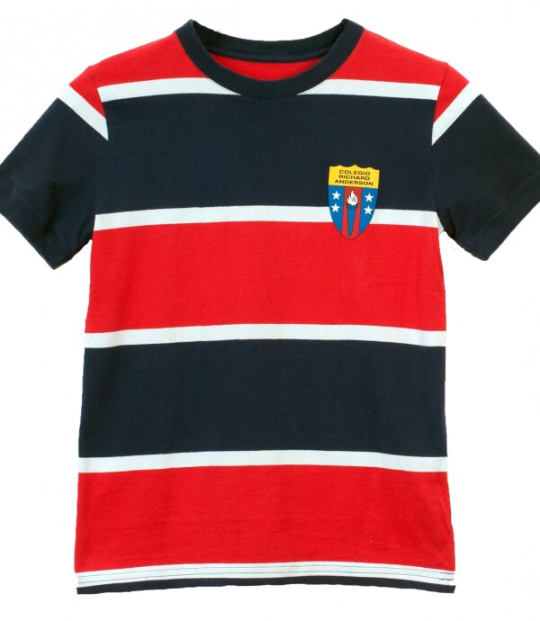 T-shirt manga corta Richard Anderson Blanco