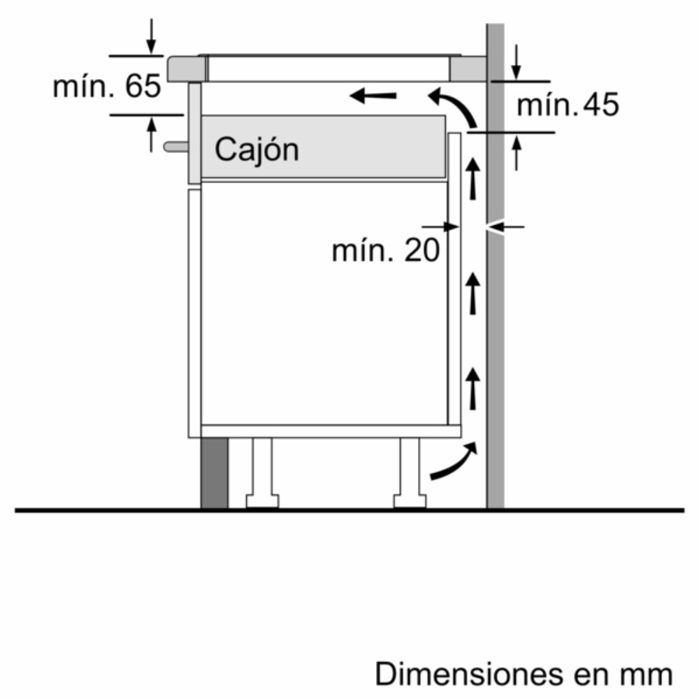 Anafe de Inducción Bosch PID612BB1E Anafe de Inducción Bosch PID612BB1E