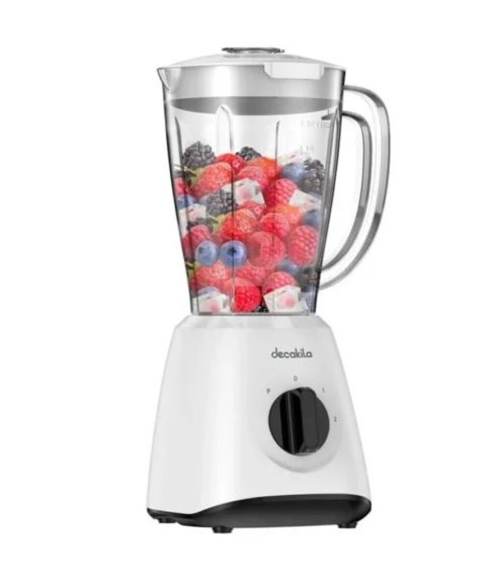 LICUADORA DECAKILA 500W 1.5LT 2 VELOCIDADES JARRA PLASTICO 