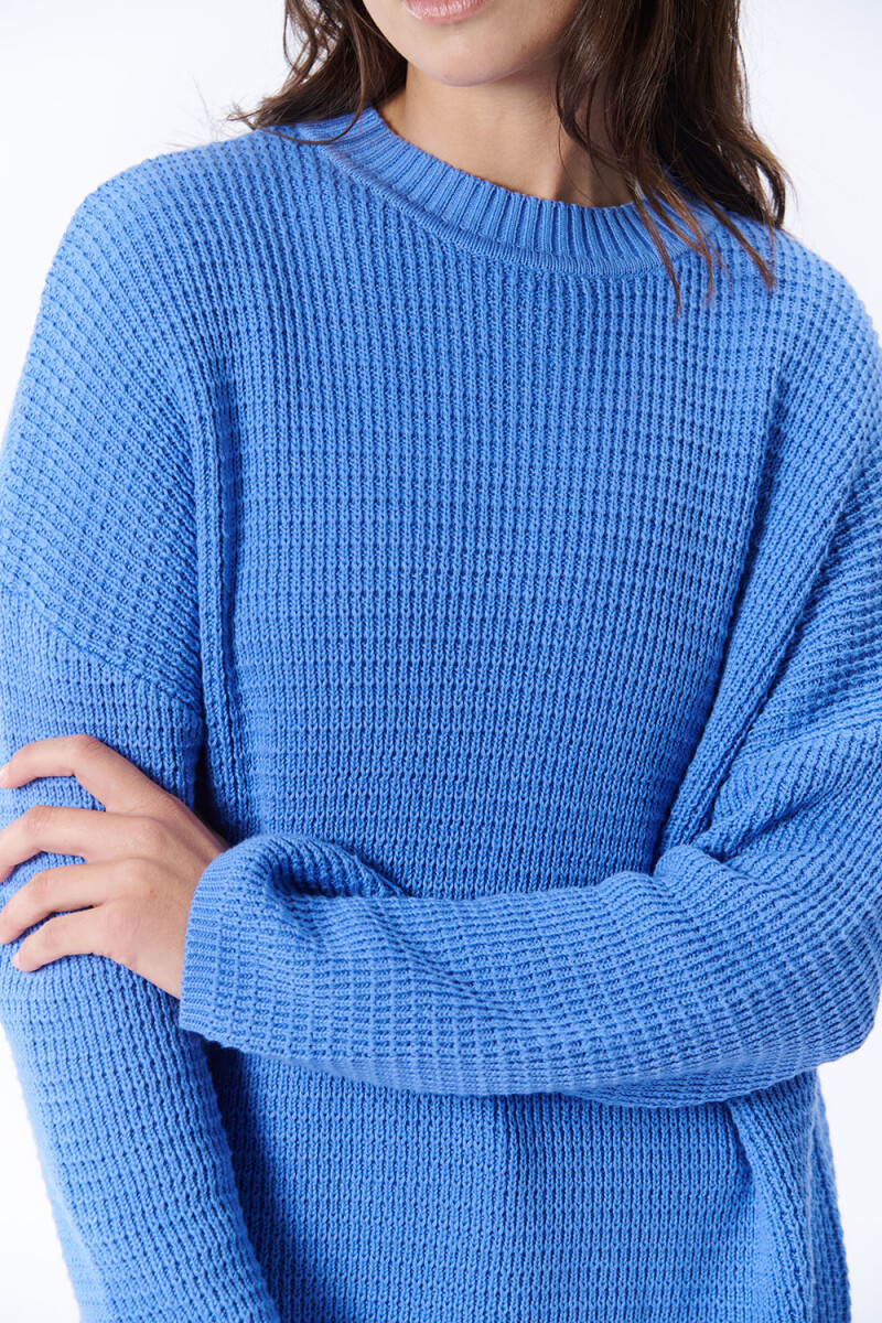 Sweater Tejido Azul