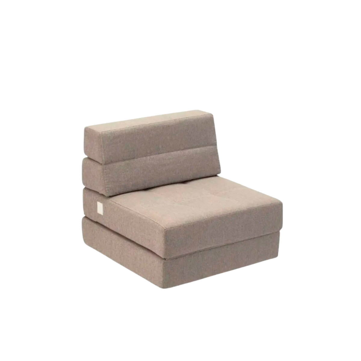 Sillón cama individual Lumax Oster en caja compactado - Beige 