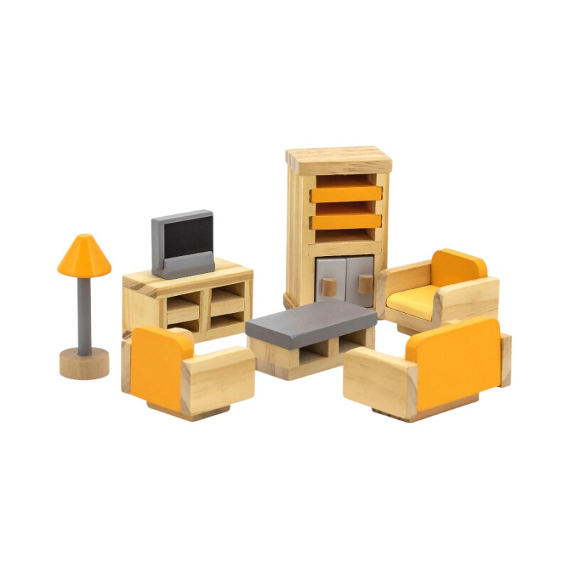 Set Living Infantil Polar B Madera Set Living Infantil Polar B Madera