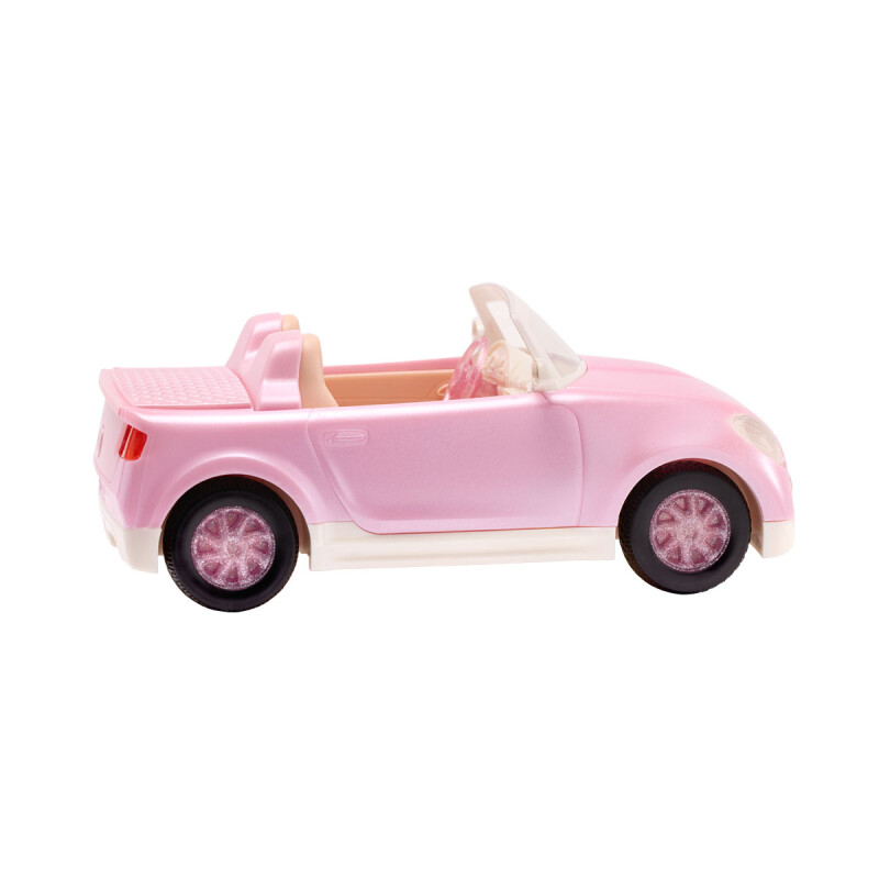 Auto Descapotable Roadster rosado Hay Bestie Auto Descapotable Roadster rosado Hay Bestie