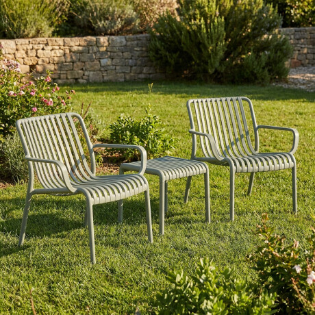 SET DE TERRAZA POLIPROPILENO VERDE LAGOS