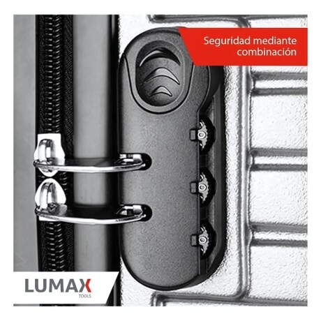 Set de 3 Valijas de Mano Rígidas Rojo