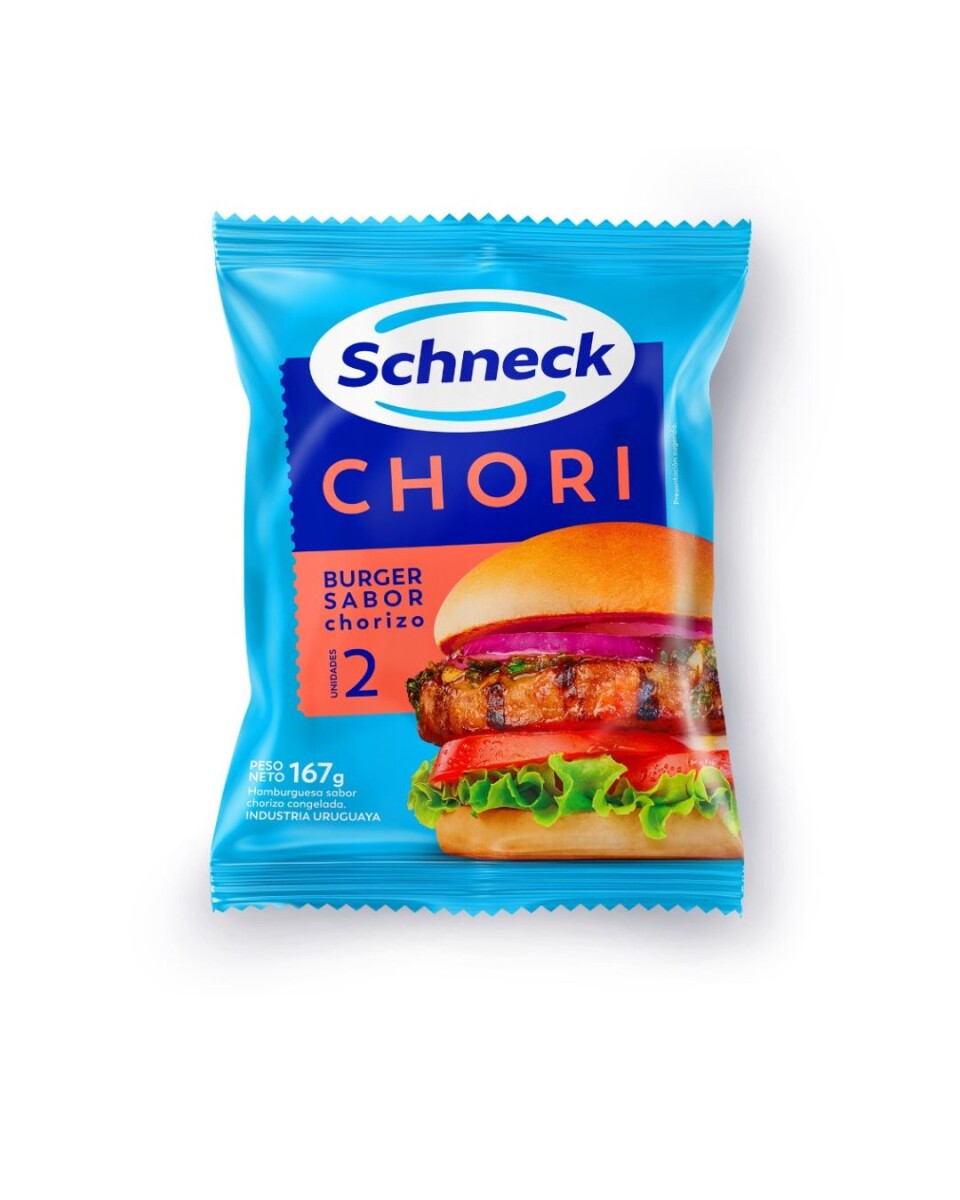 HAMBURGUESA CHORI SCHNECK X 2 