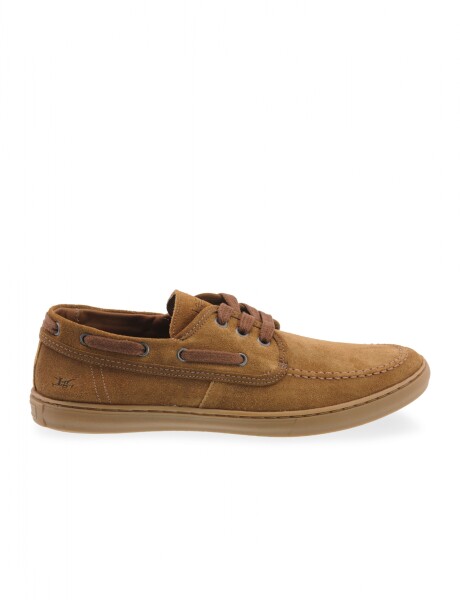 NAUTICOS CON CORDONES Camel