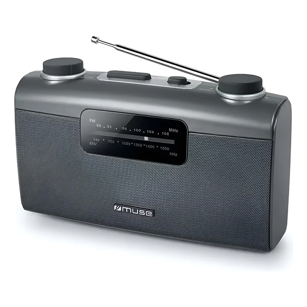 Radio Portátil Muse Analoga M058R AM FM 