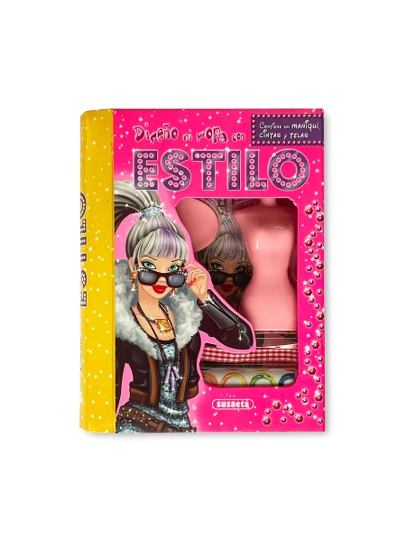 LIBRO DISEÑO ROPA CON ESTILO MULTICOLOR