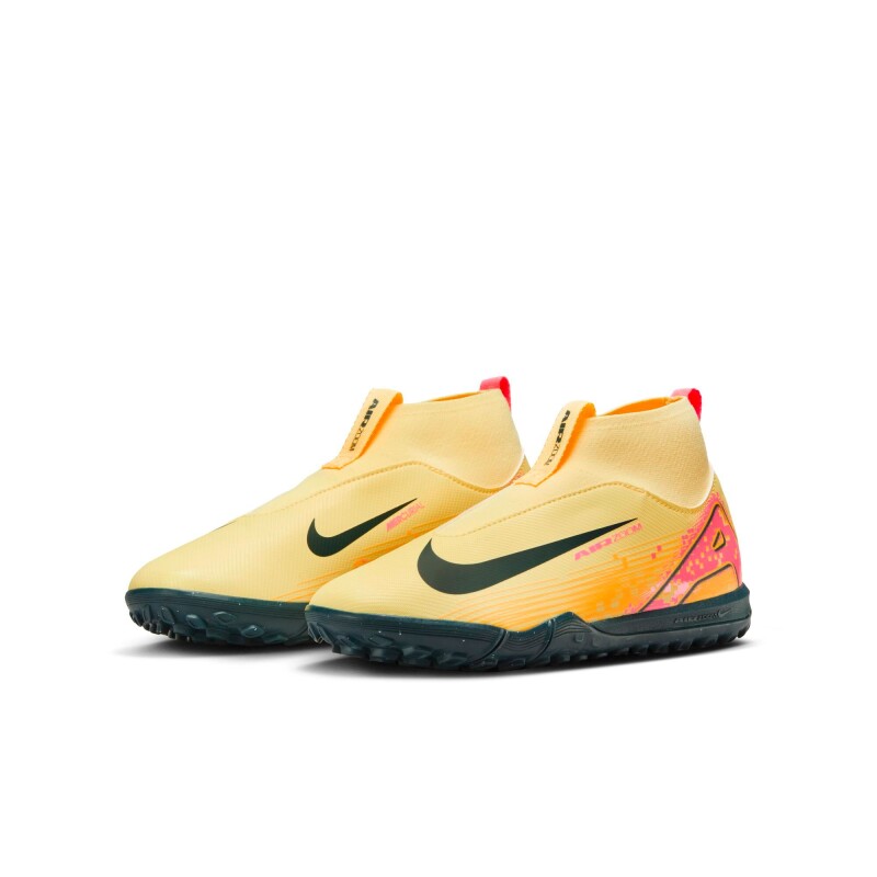 Championes de fútbol Nike Jr. Mercurial Superfly 10 Academy "Kylian Mbappé" de Niños Naranja