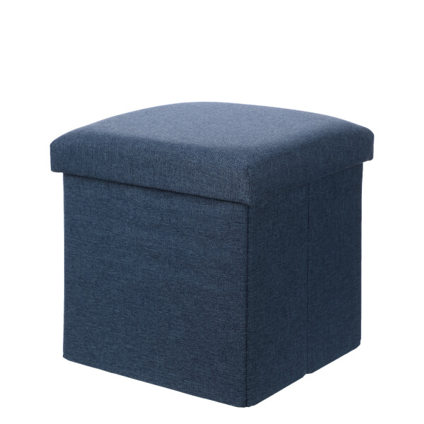 Puff organizador azul