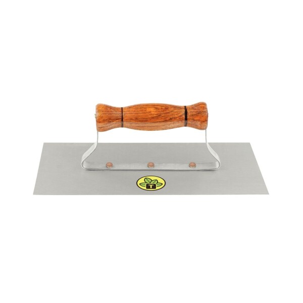 LLANA METALICA LISA MANGO DE MADERA 12X24CM TRAMONTINA Llana Metalica Lisa Mango De Madera 12x24cm Tramontina