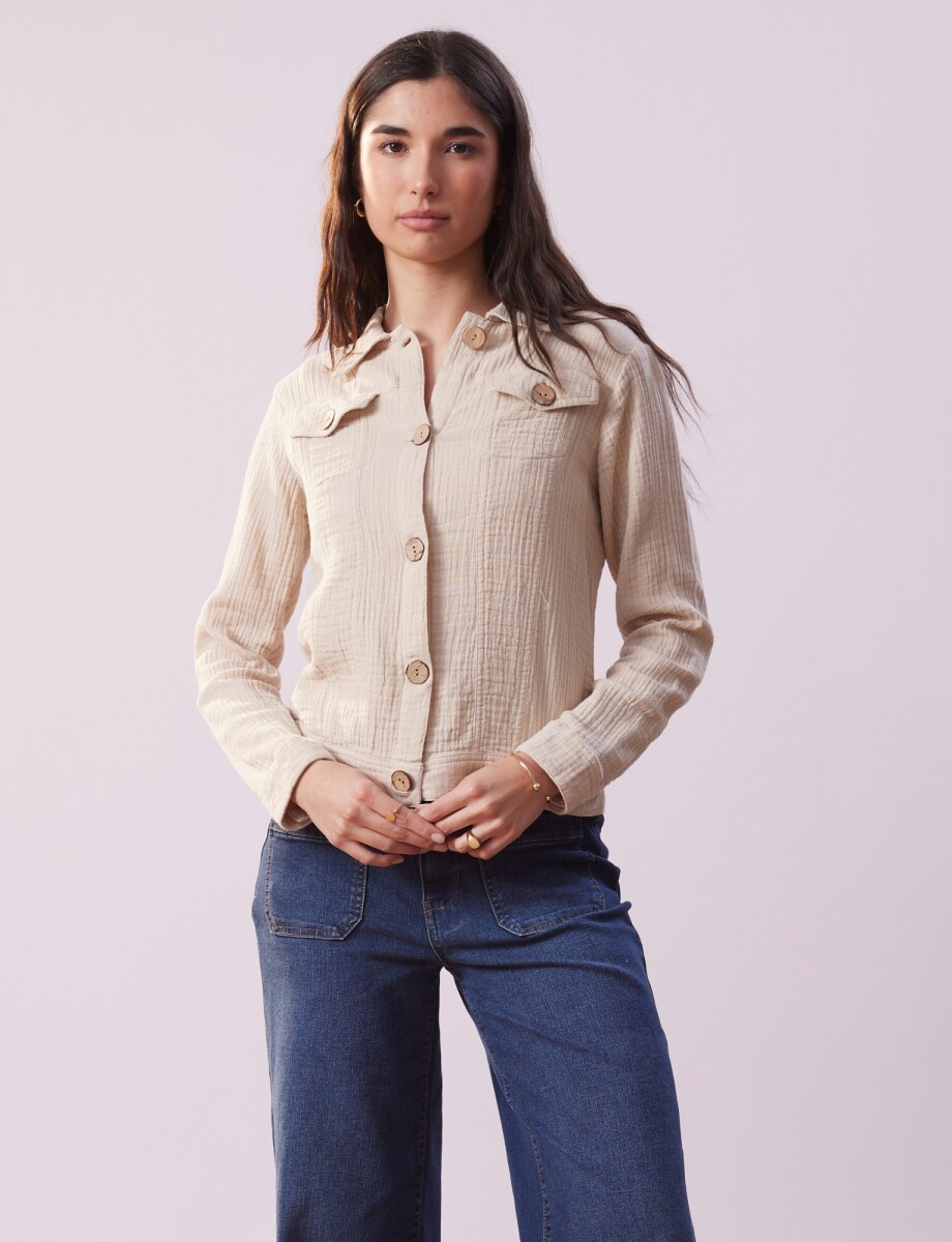 Camperita Algodon - Beige 