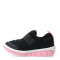 Championes Infantiles Bibi Roller 2.0 Velco Negro - Rosado