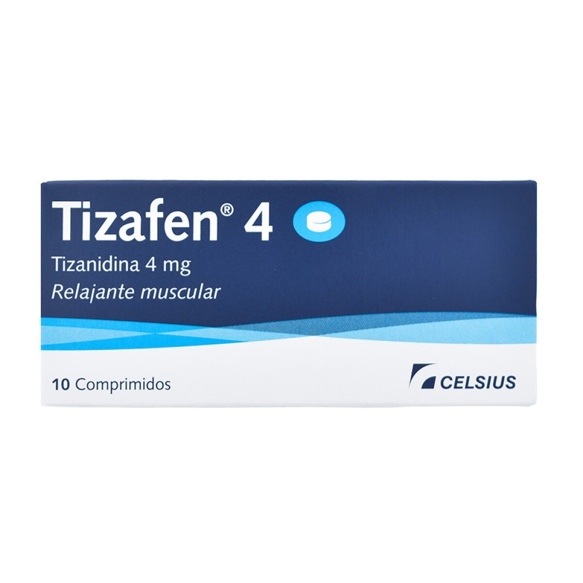 Tizafen relajante muscular - 4 x10 Comprimidos 